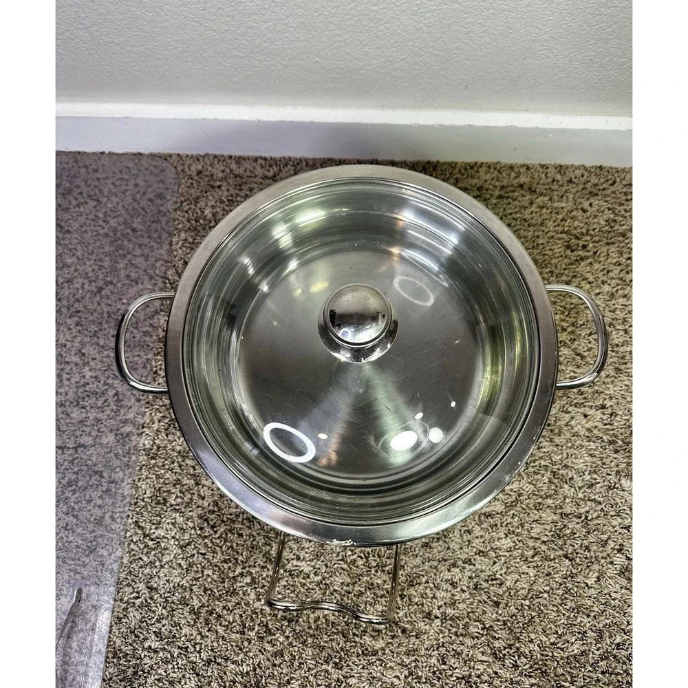 Professional Quality Chafing Dish Pot 4-Quart Stainless Steel